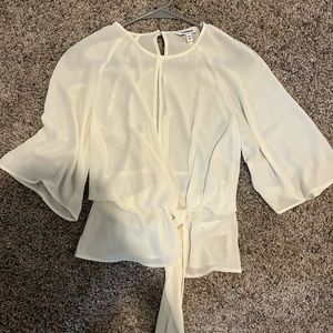 Express Cream Blouse size xs